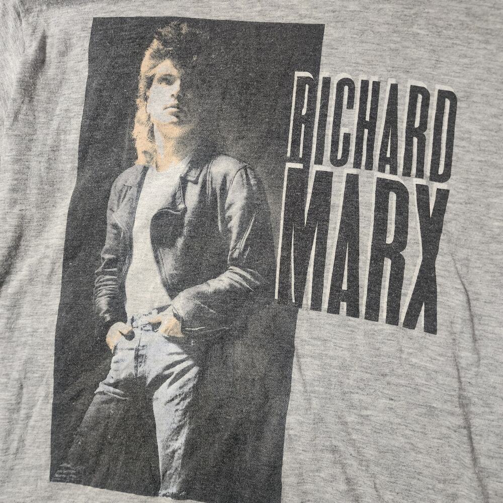 Vintage Richard Marx 1988 Hold On To The Nights Summer Tour T-Shirt - Picture 4 of 6